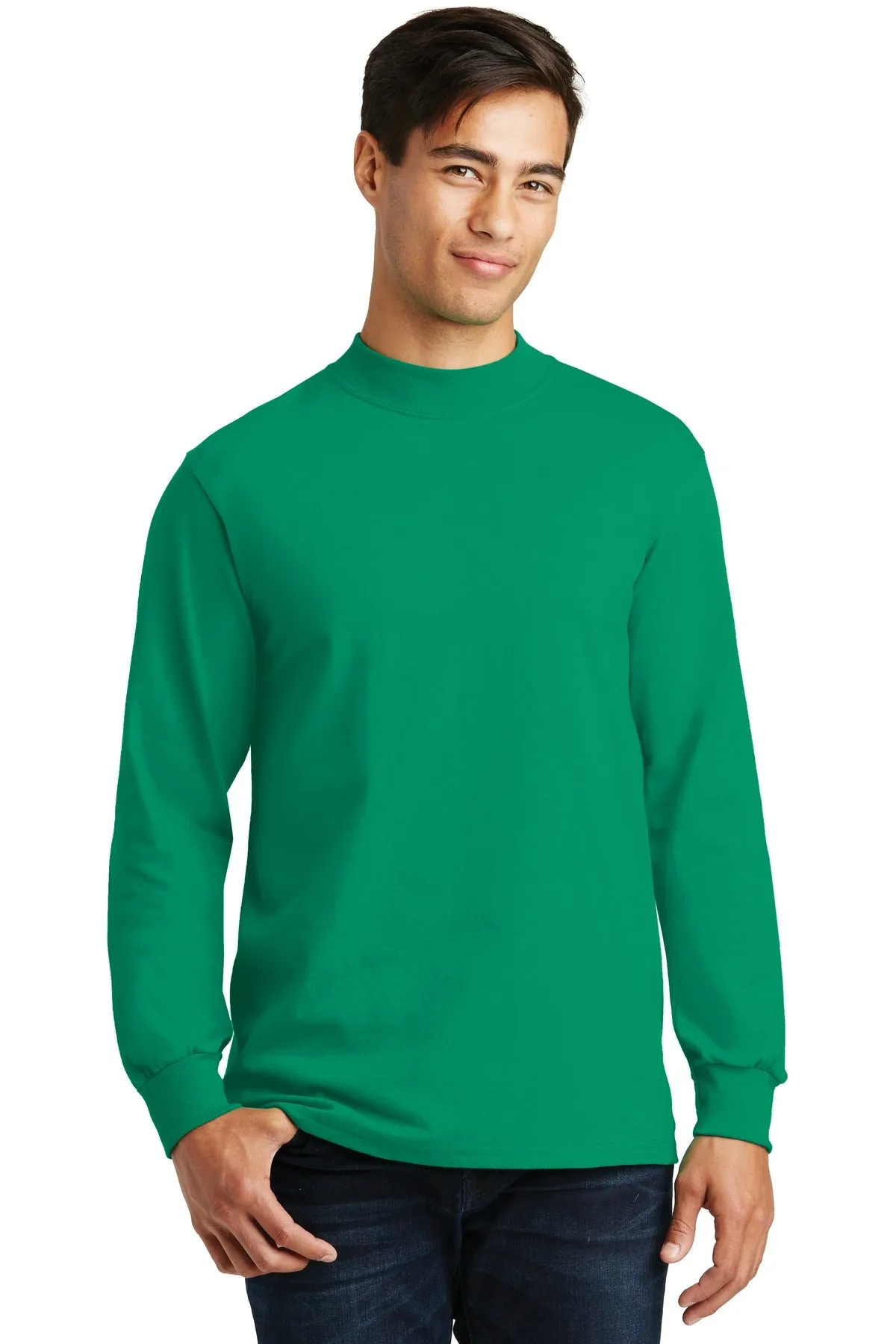 Port & Company Men's Essential Mock Turtleneck