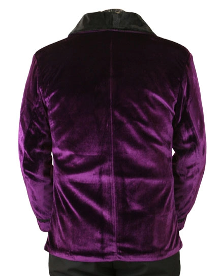 Purple Smoking Jacket - William Jacket