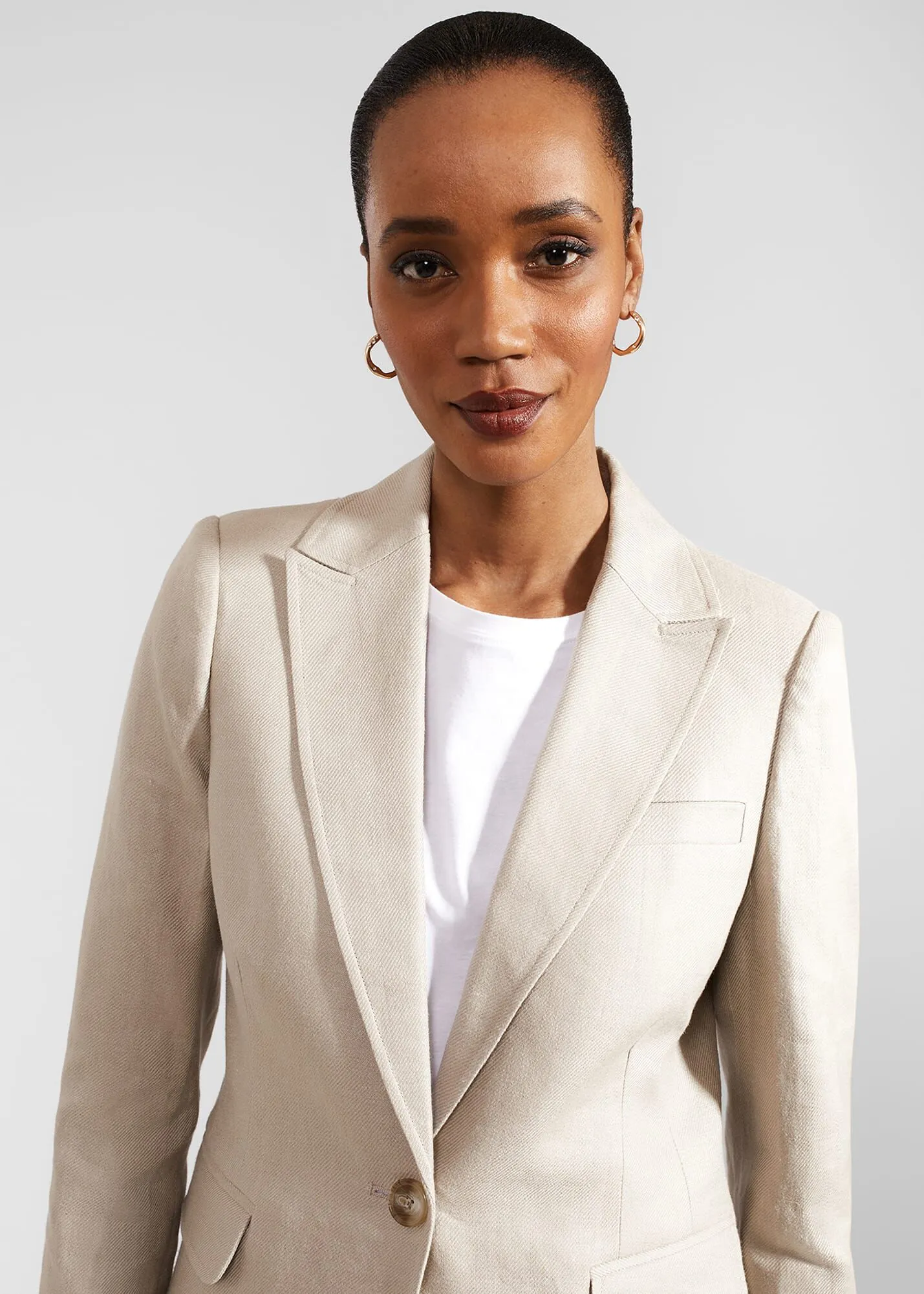 Roberta Linen Jacket 