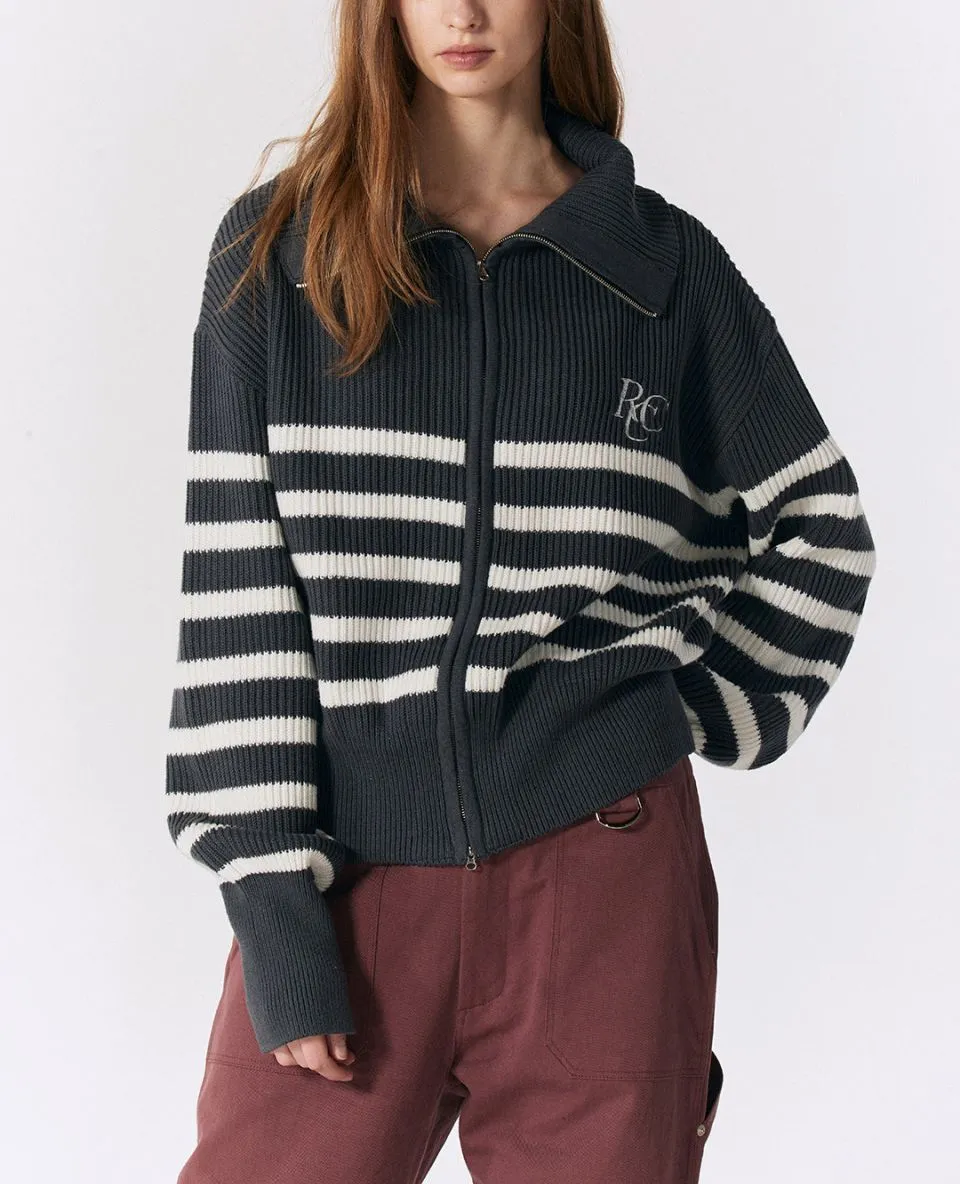 rocci rocci  |Stripes Casual Style Street Style Long Sleeves Plain