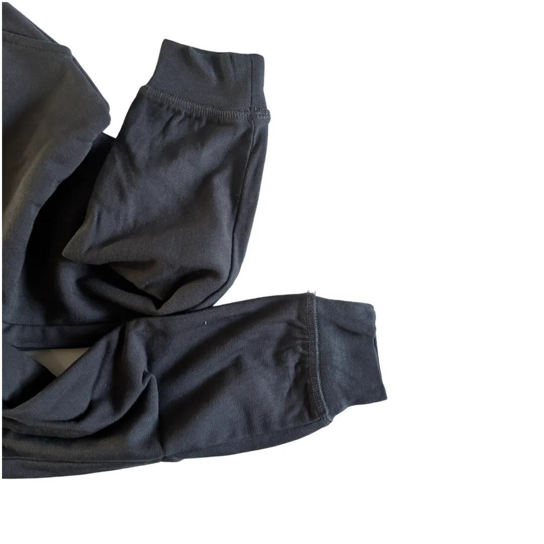 Silkberry Baby / Bamboo Fleece Sweat Pants - Asphalt