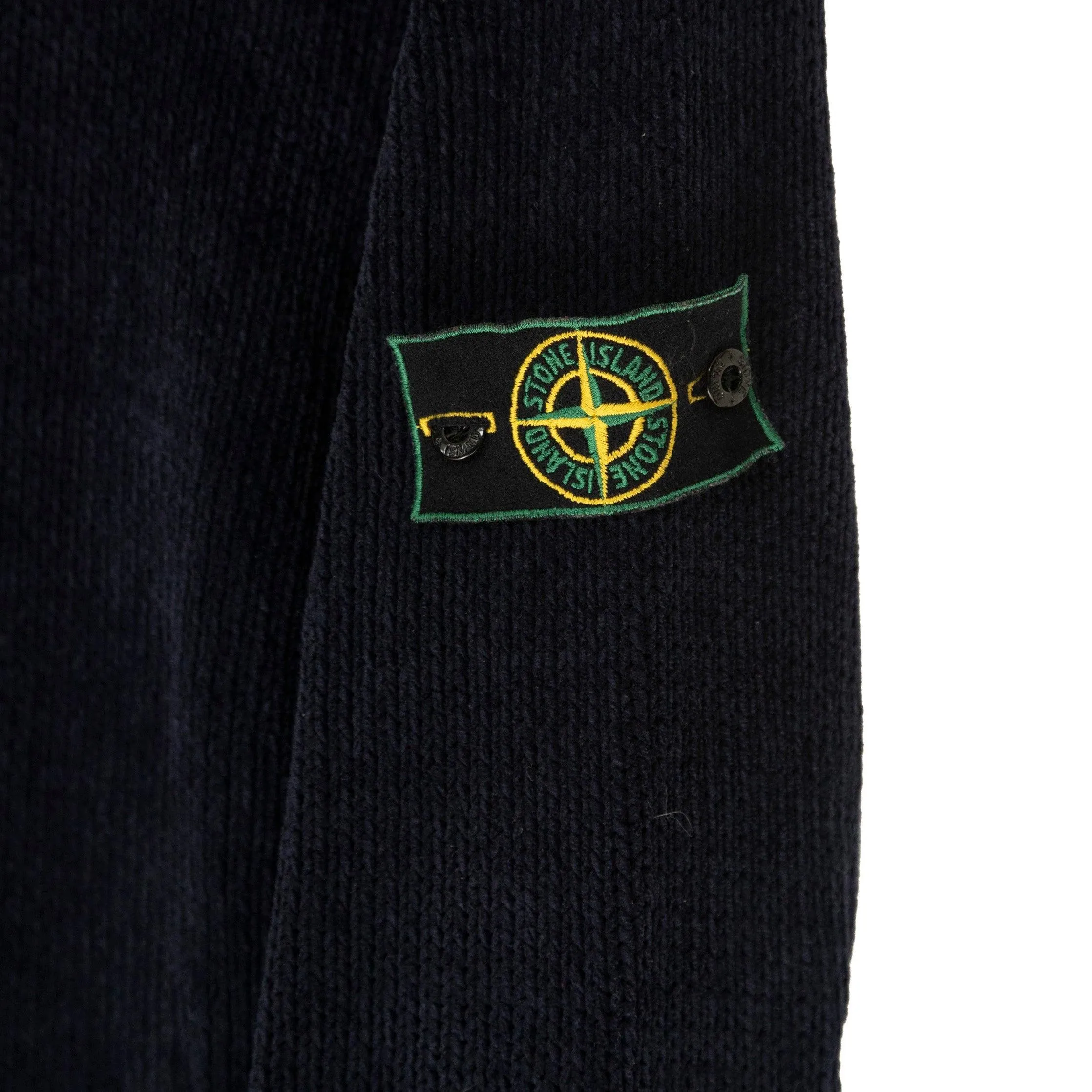 Stone Island A/W 1984 Chenille Navy Sweater