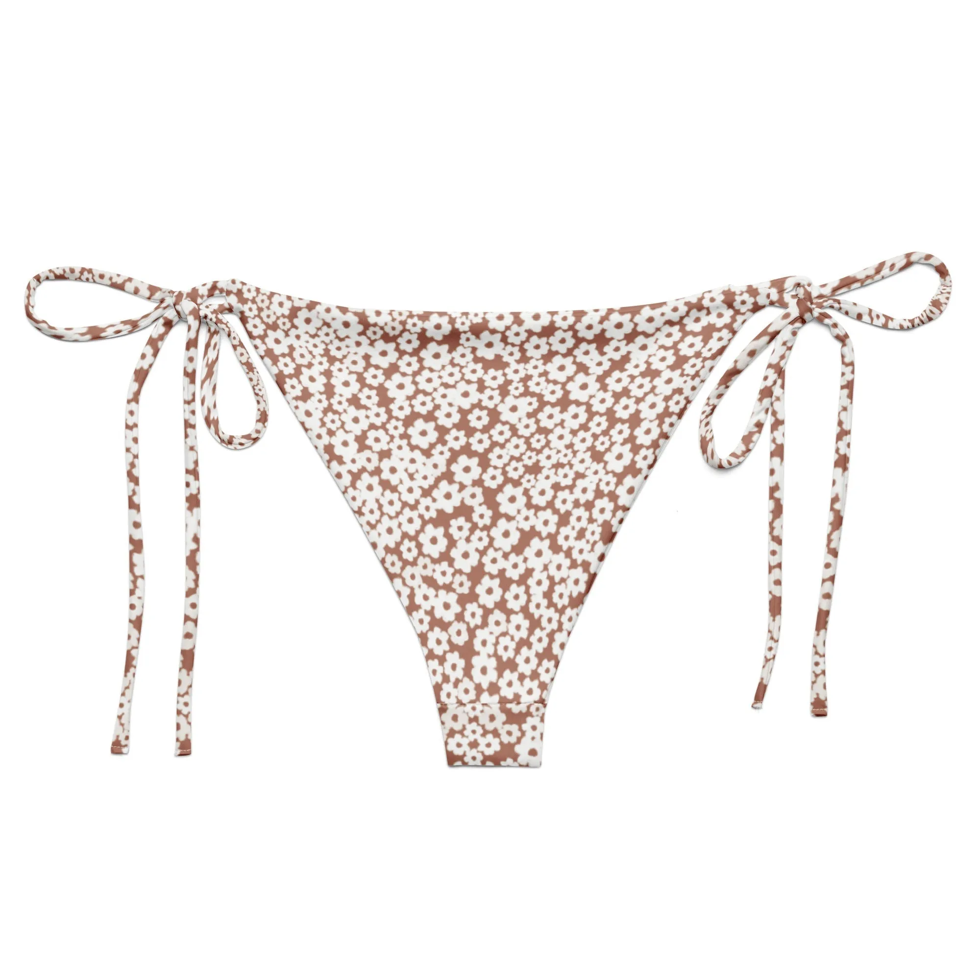 STRING BIKINI BOTTOM ECO - CHOC FLORALS