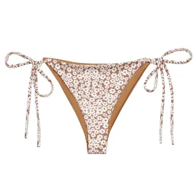 STRING BIKINI BOTTOM ECO - CHOC FLORALS