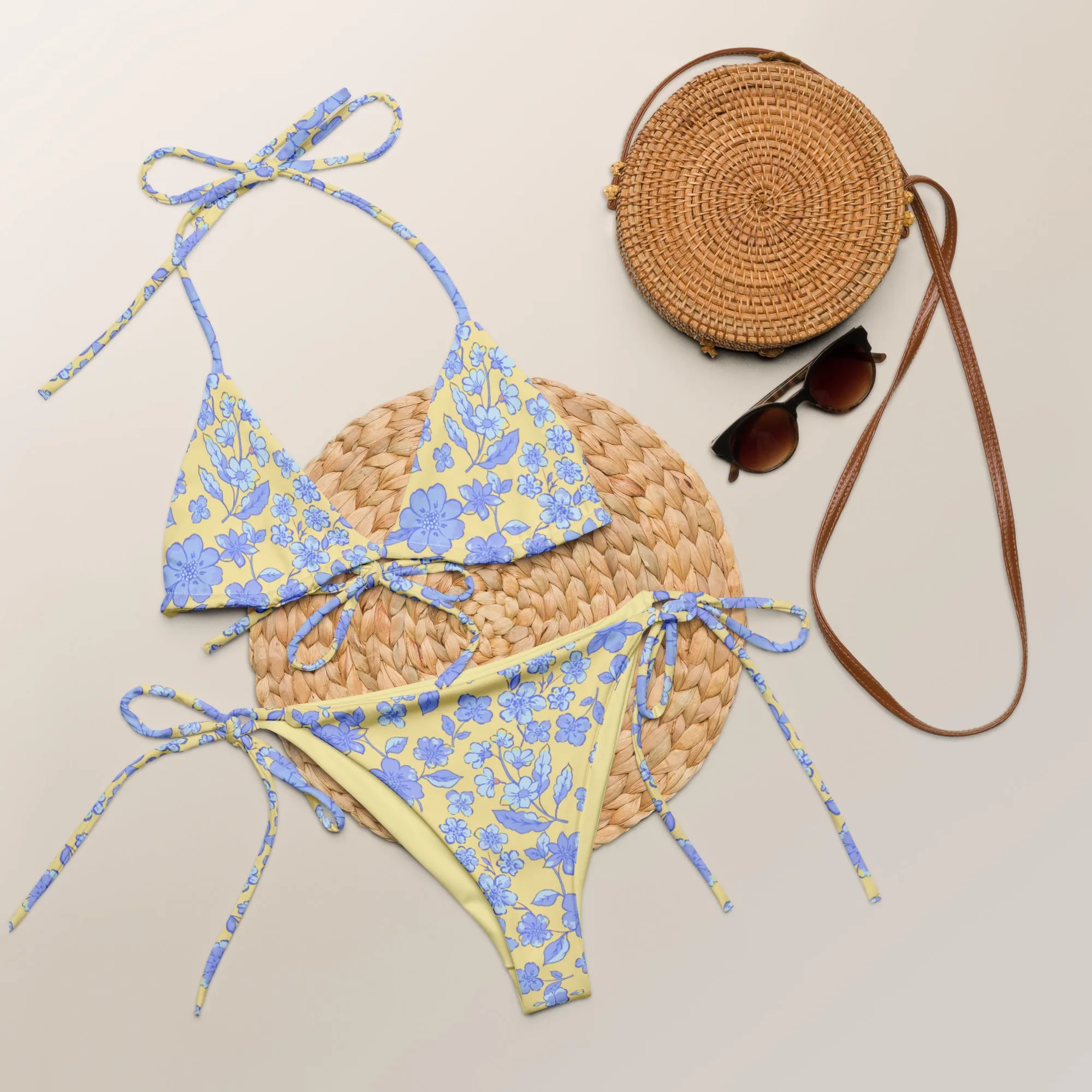 STRING BIKINI SET ECO - BAHAMAS BANANI