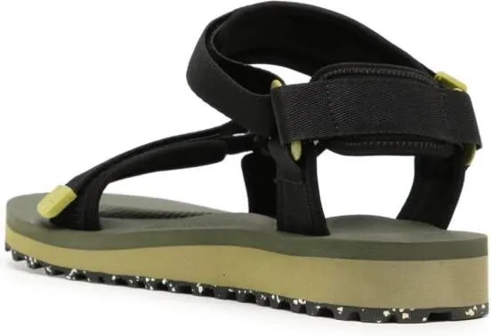 Suicoke Depa-2Cab-Eco logo-patch sandals Green