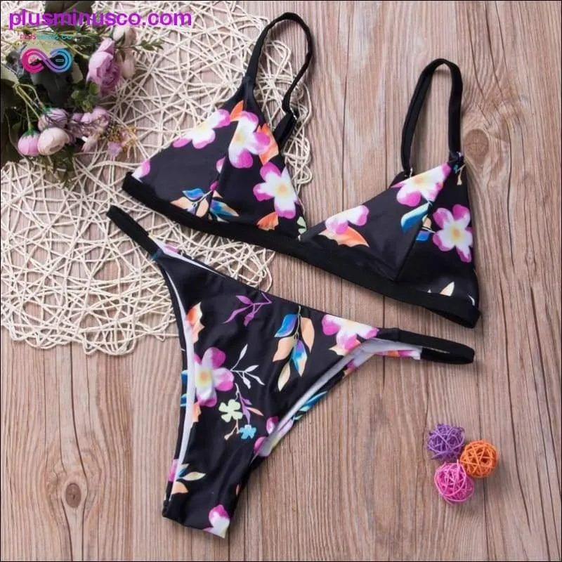 Summer Bikini Set Women 2019 Summer Multicolors Push Up