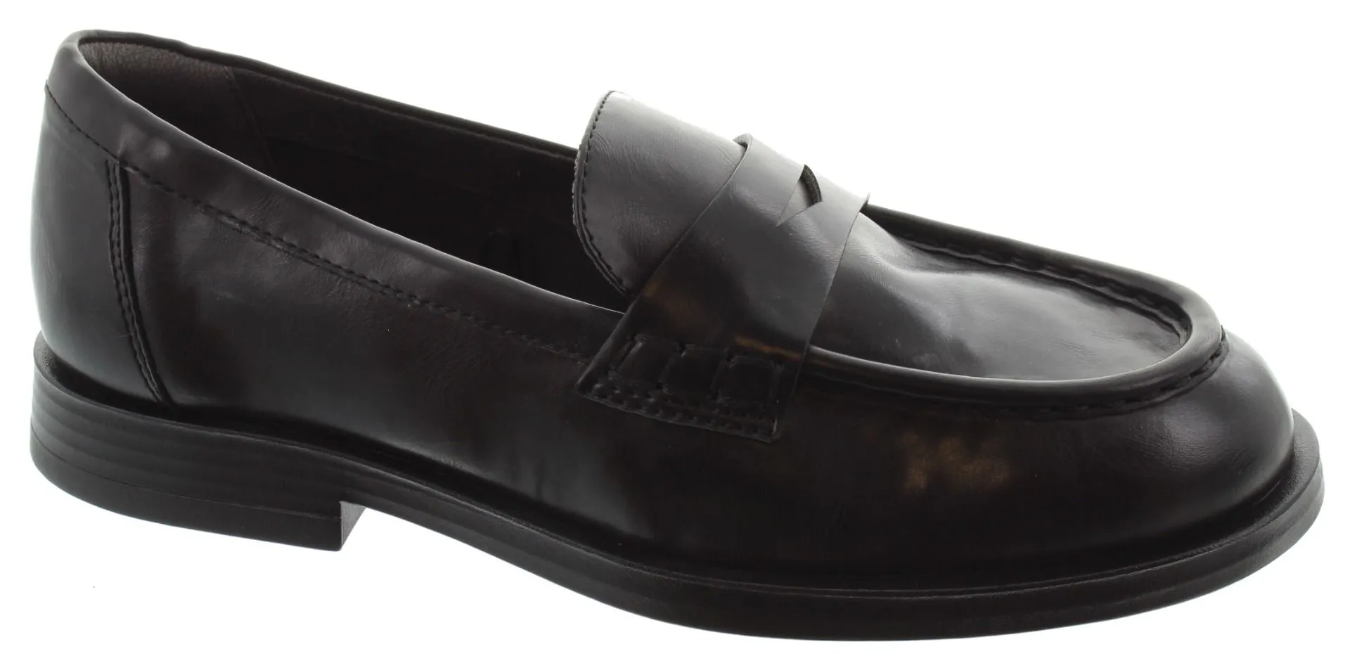 TAMARIS Ladies 24311 Flat Loafers In Black