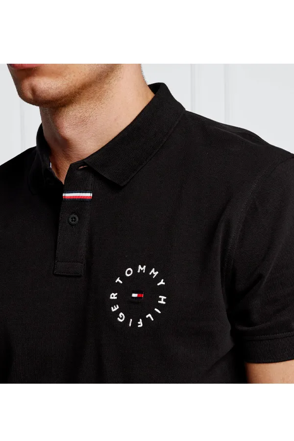 Tommy Hilfiger Circle Polo Black