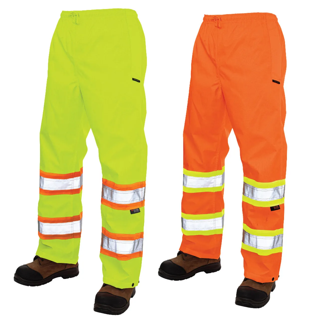 Tough Duck Class E Hi Vis Two-Tone Rain Pants S374