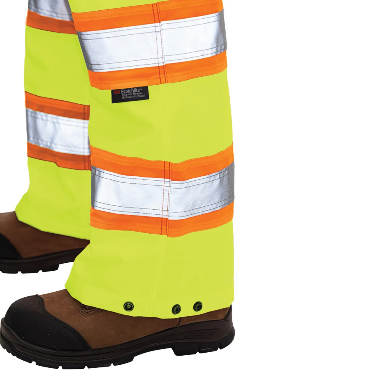 Tough Duck Class E Hi Vis Two-Tone Rain Pants S374