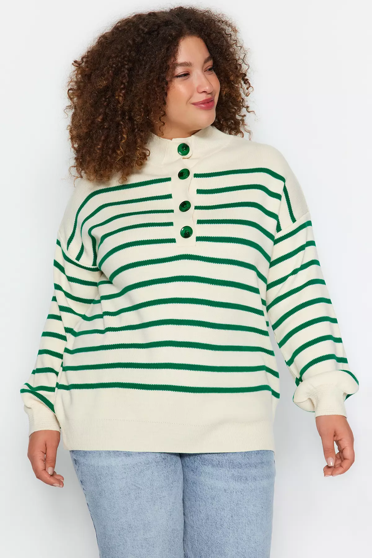 Trendyol Striped Knitwear Sweater