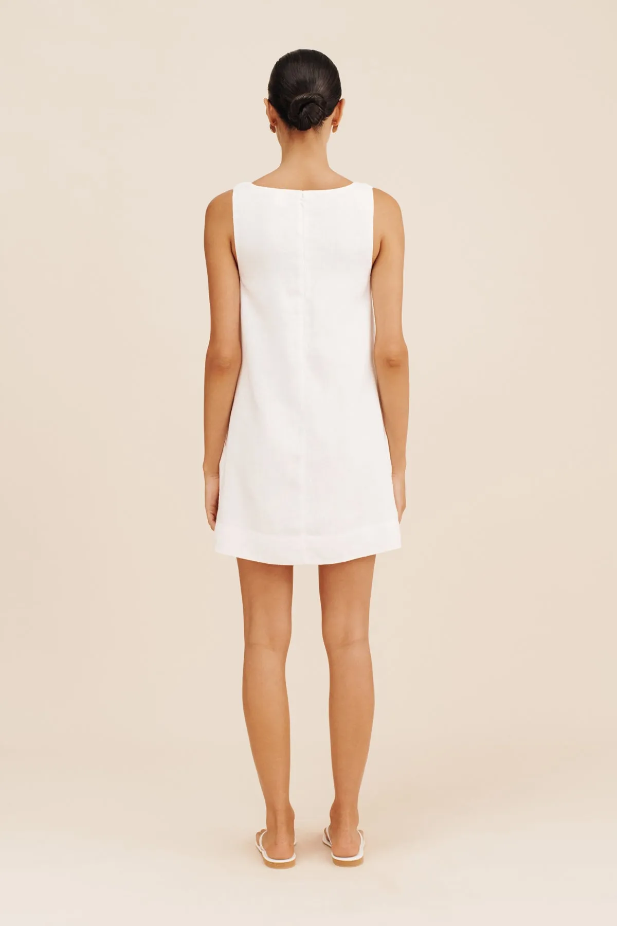 VAL MINI DRESS - IVORY