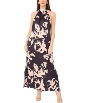 Vince Camuto High Halter Neck Maxi Dress