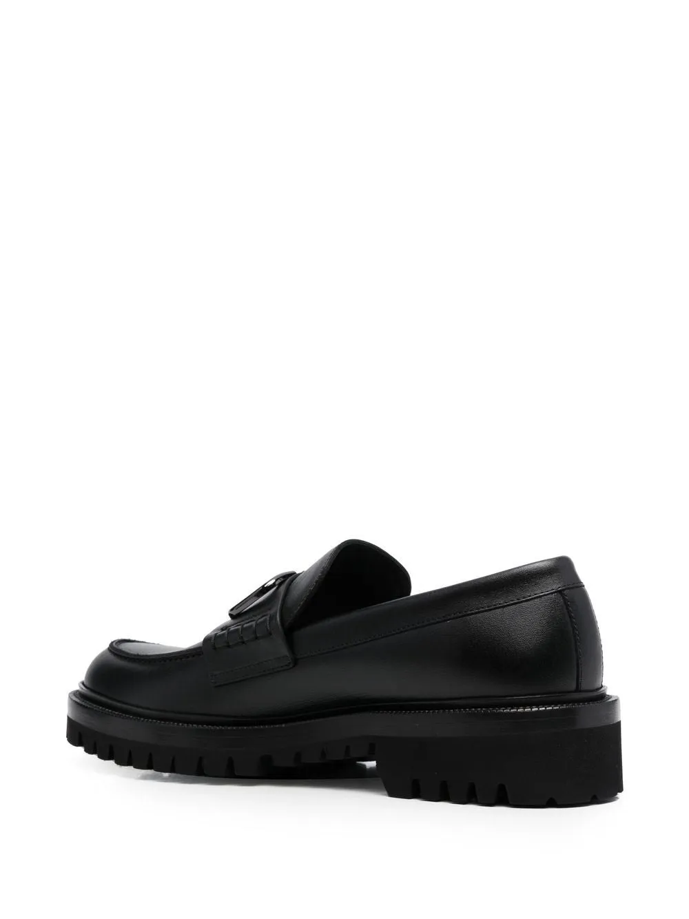 VLOGO SIGNATURE LEATHER LOAFERS