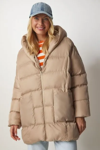 Women's Hooded Oversized Puffy Coat